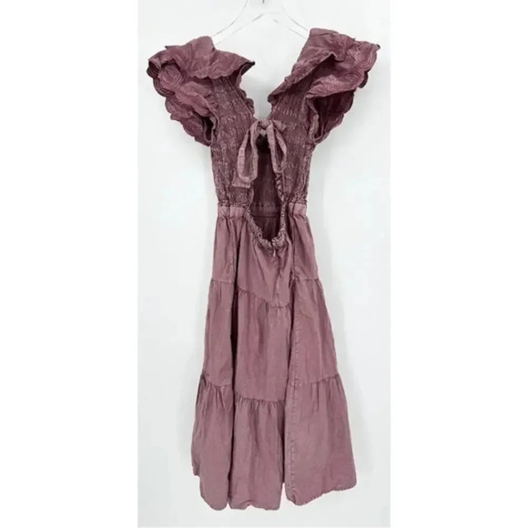 NEW Sea New York Heidi Flutter Sleeve Tiered Dress B1381 - Picture 2 of 5